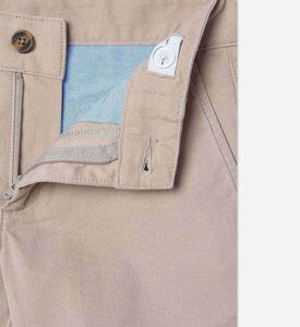 Embroidered Logo Chino Shorts