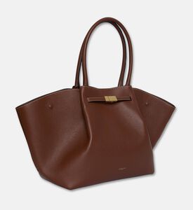Demellier New York Grained Leather Bag, Light-brown, Packshot View