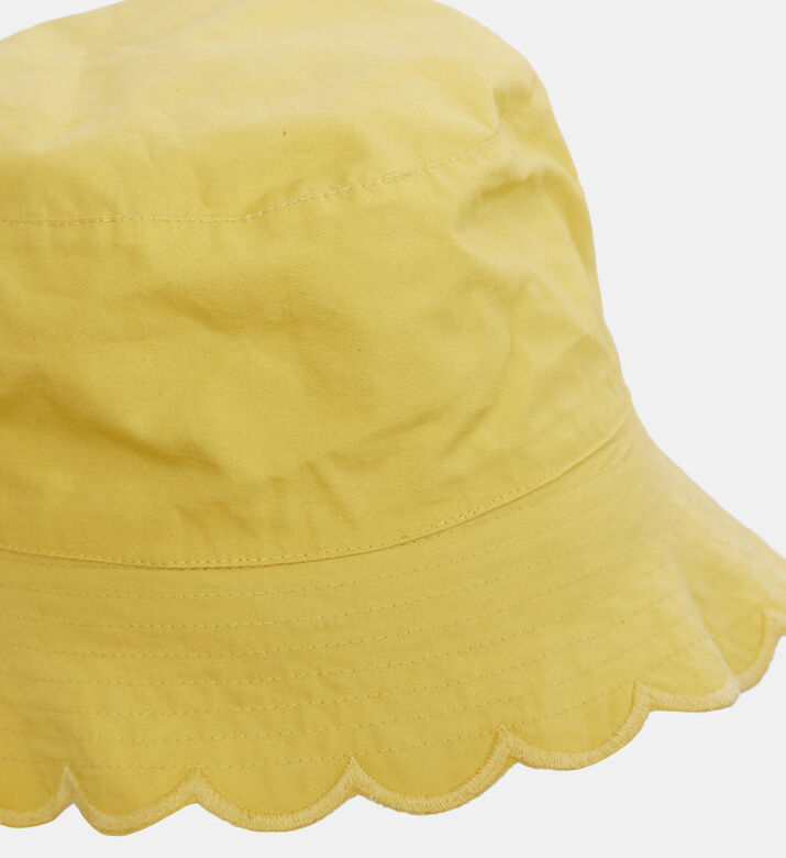 Baby Girl Scalloped Bucket Hat