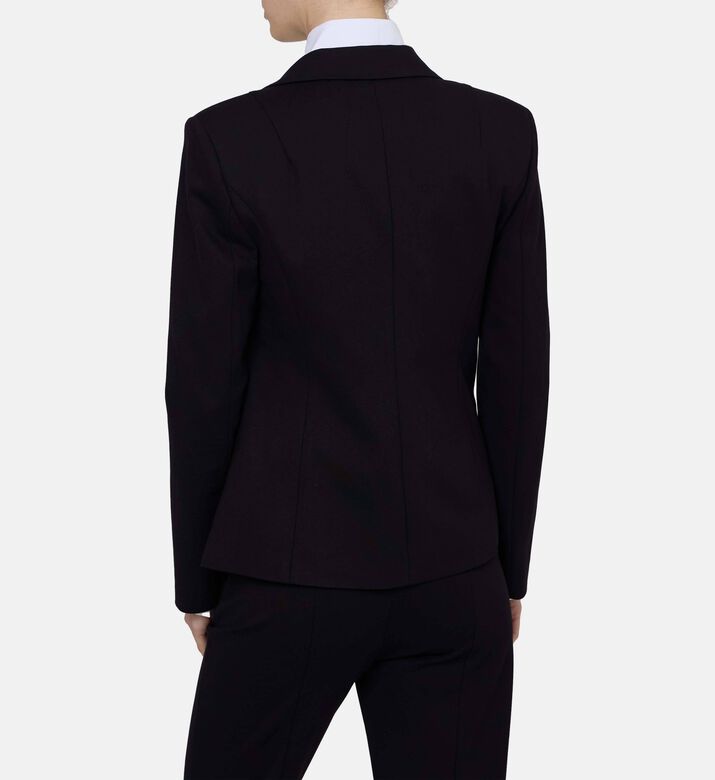 جاكيت طويل الأكمام بزر واحد