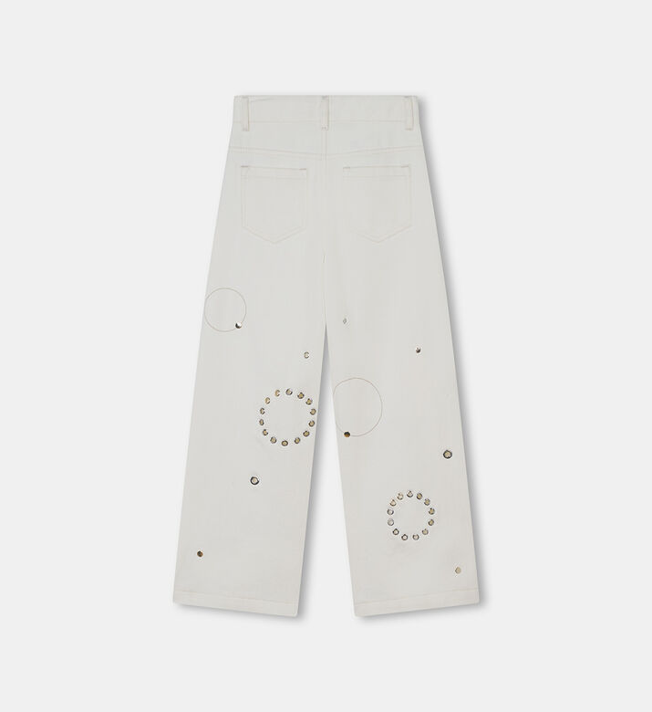 Cotton Twill 5-pockets Pants