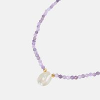 Amethyst Baroque Pearlchoker