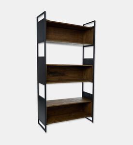 Home Deco and More Judy Pine Wood Half Shelf, Packshot View