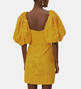 Monstera Eyelet Mini Dress Monstera Eyelet Mini Dress