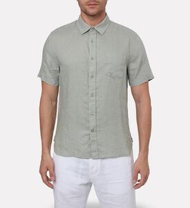Vince Patch Pocket Button Closure Shirt, Model View