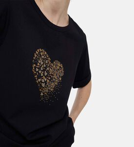 Weill Heart Graphic-print Short-sleeve T-shirt, Model View