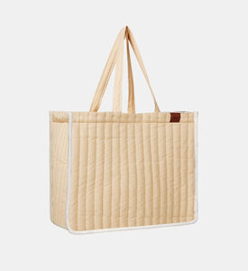 Quilted Storage Tote Bag