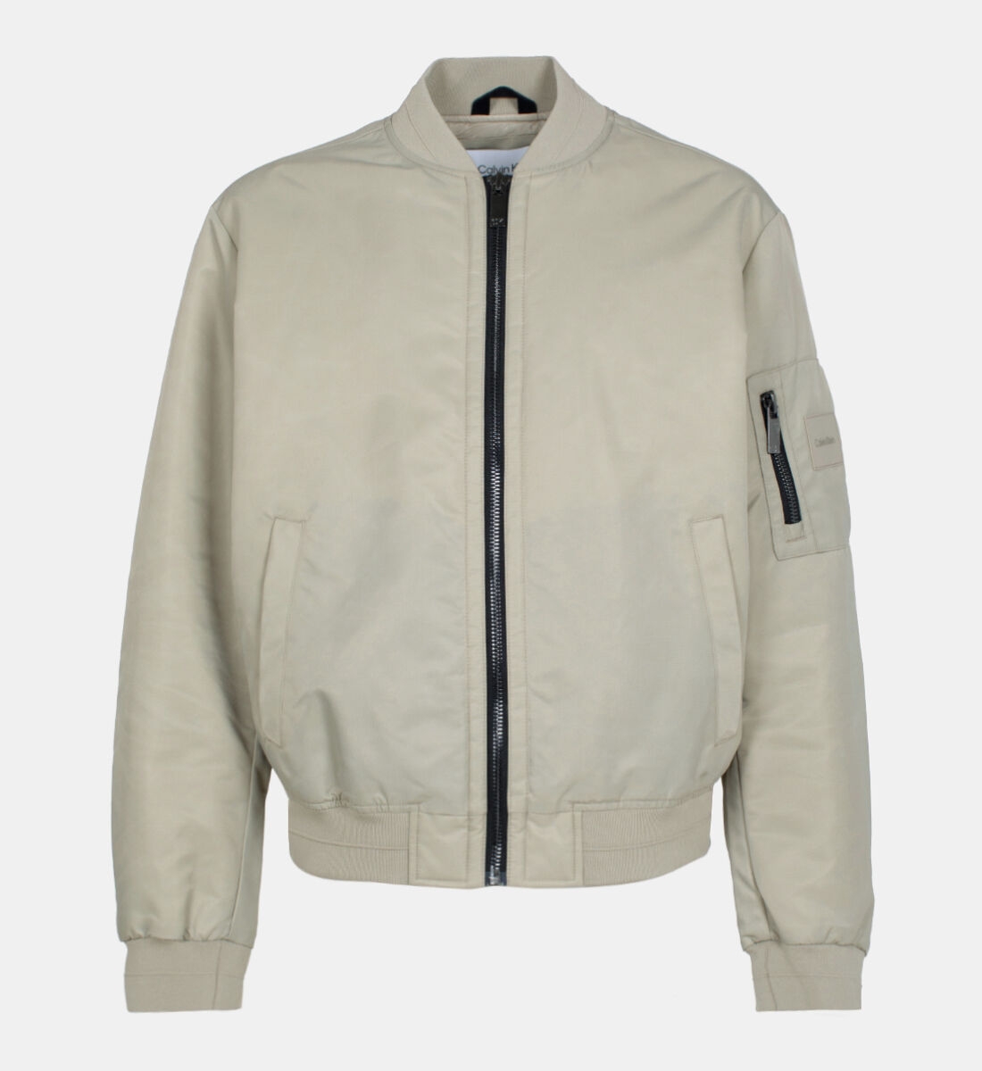 Calvin klein zip front top jacket