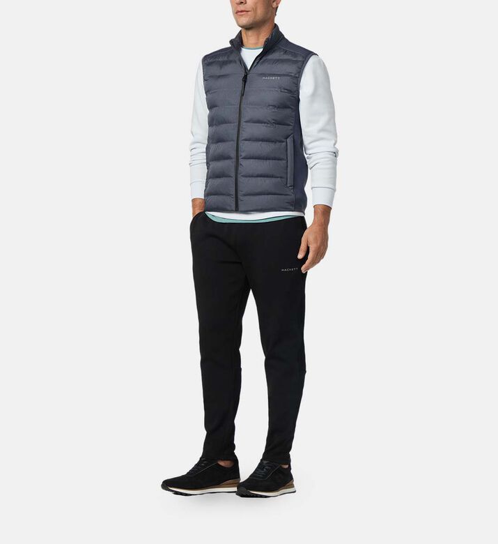 Full-zip Front Sleeveless Puffer Vest