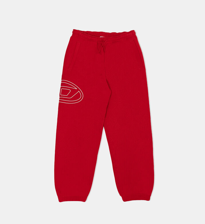 Logo-printed Cotton Track Pants