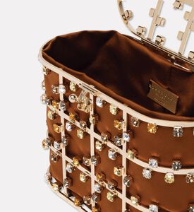 Rosantica Holli Lucine Crystal Pearl Mini Bag, Packshot View