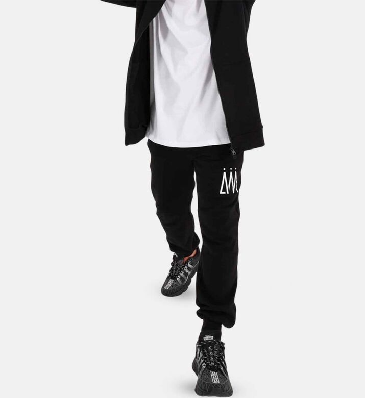 Unisex Logo Motif Relaxed-fit Sweatpants