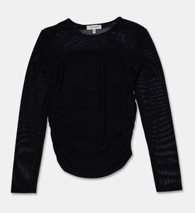 Twinset Long-sleeve Woven Blouse, Packshot View