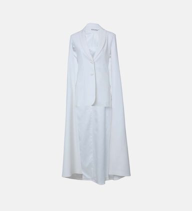 Esther Embellished Cape Blazer Dress