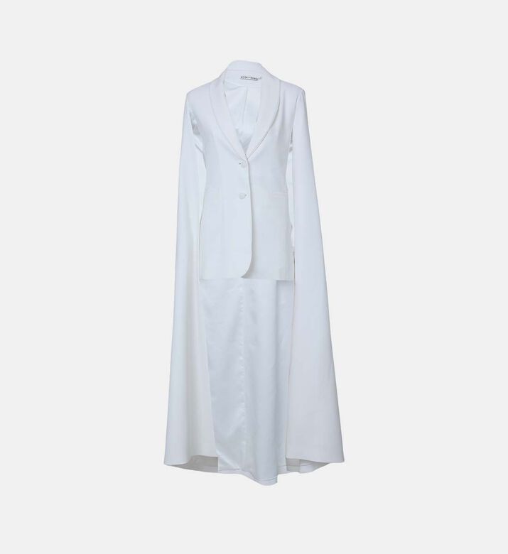 Esther Embellished Cape Blazer Dress