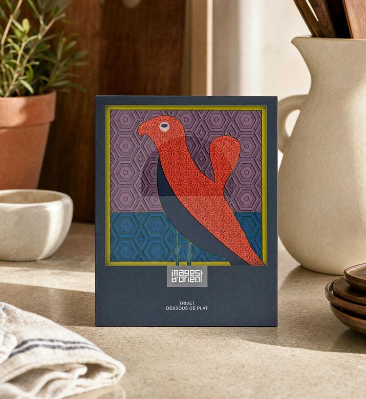Images d Orient Andalusia Silicone Square Trivet, Model View