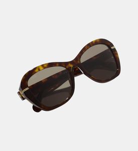 نظارات شمسية بنقشة صدف سلحفاة بنمط كات آي