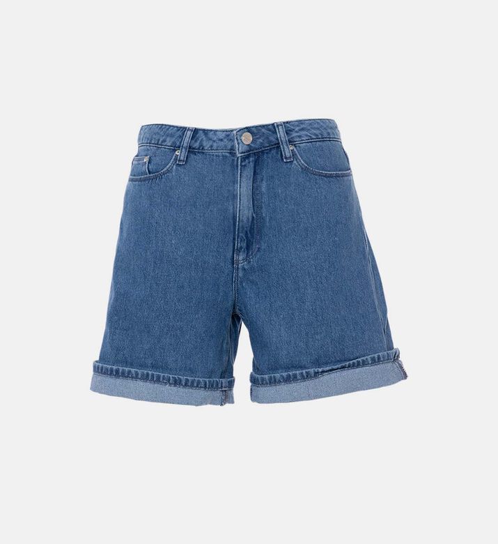 Dual-tone Denim Shorts Dual-tone Denim Shorts