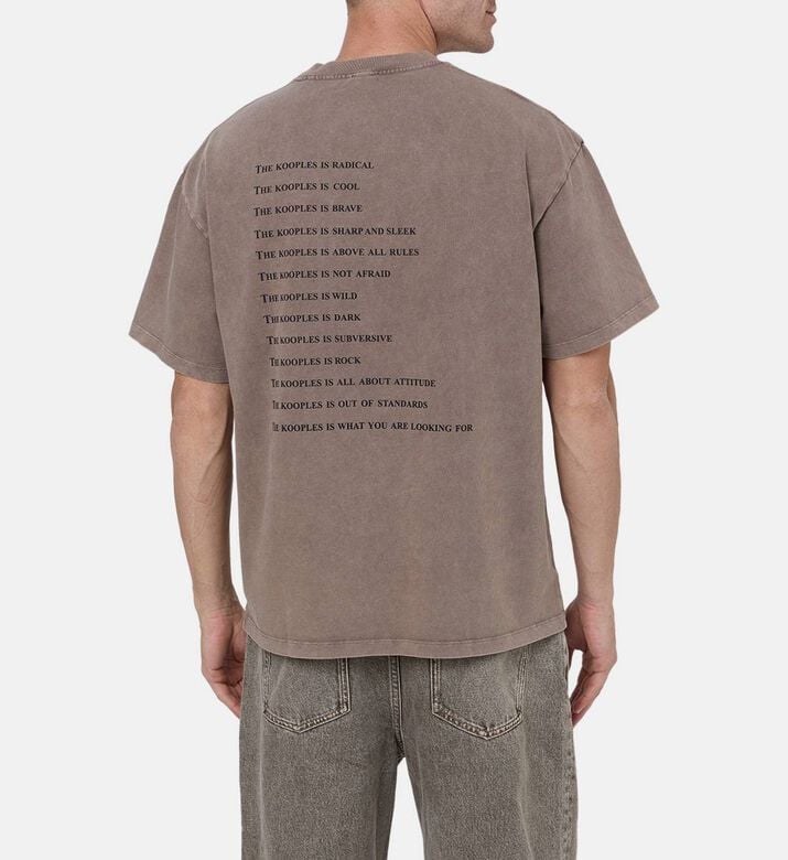 Screen Print Short Sleeve T-shirt Screen Print Short Sleeve T-shirt