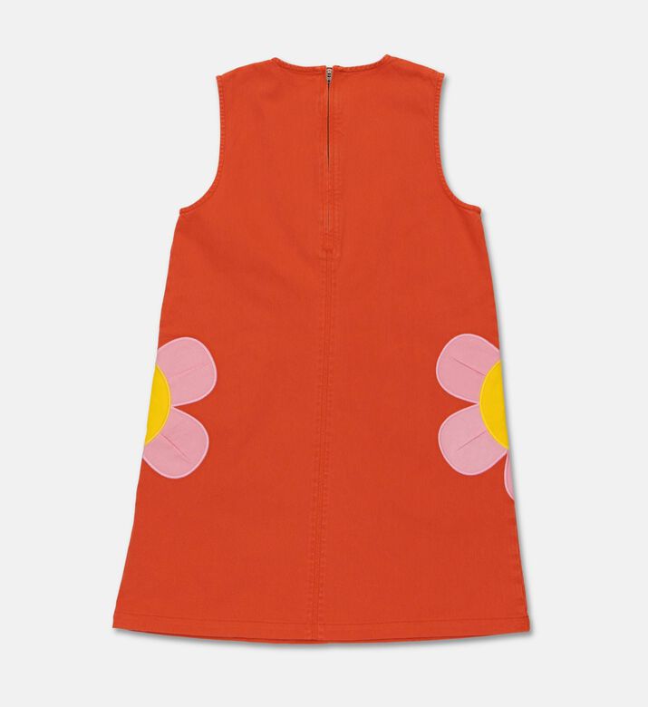 Stella McCartney Flower Appliqu&eacute; Woven Dress, Packshot View