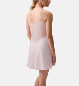 Rya Serenade Floral-embroidery Sleeveless Chemise, Model View