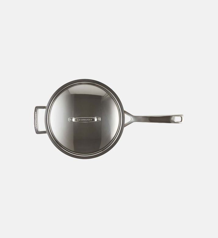 Le Creuset Chef Stainless Steel Saute Pan, Packshot View