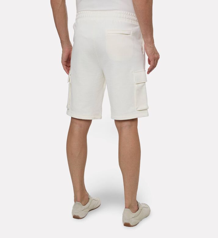 Karl Lagerfeld Jersey Cotton Sweatshorts, Model View