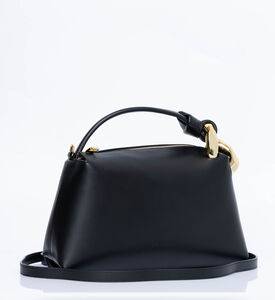 The Corner Leather Top Handle Crossbody Bag