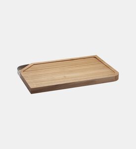 Roesle Chopping Board Elm Wood, Silver, 48cm, Packshot View Roesle Chopping Board Elm Wood, Silver, 48cm, Packshot View