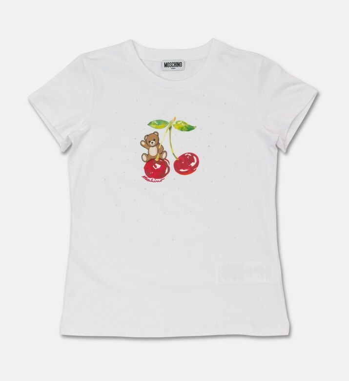 Moschino BKT Cherry Graphic-print T-shirt, Packshot View