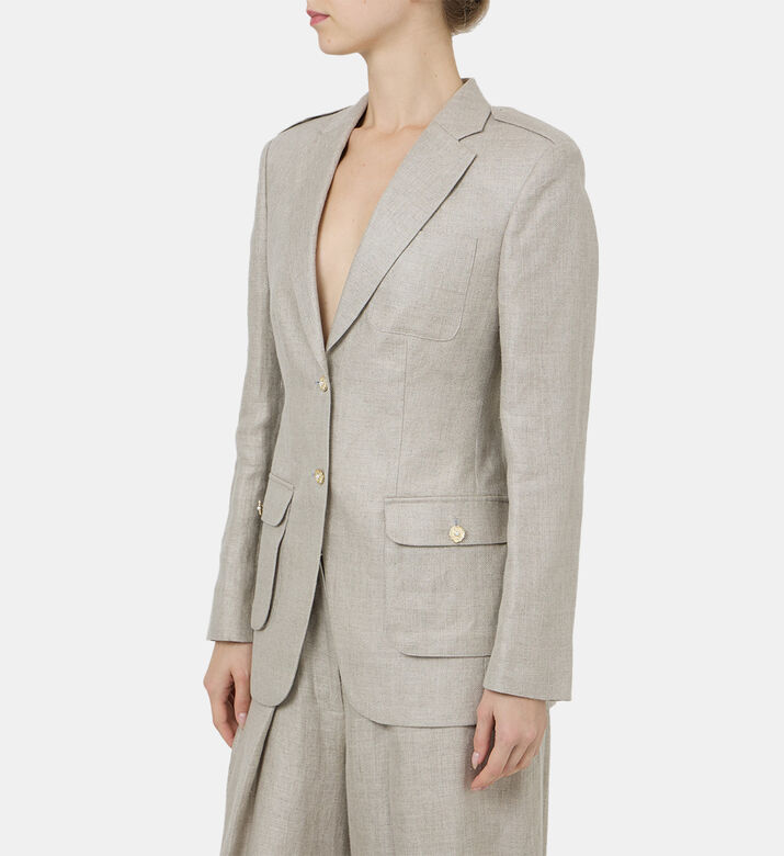 Lou Tailored Hemp Jacket Lou Tailored Hemp Jacket