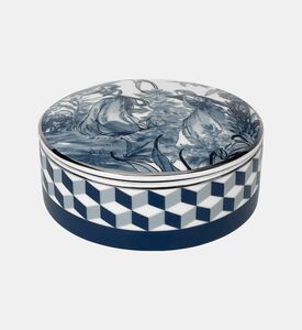 علبة بورسلين مستديرة فرساي