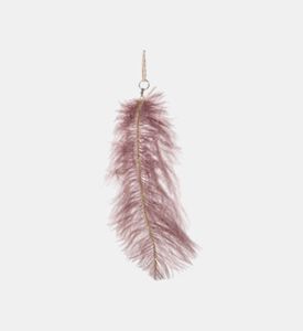 Glitter Ostrich Feather Ornament Glitter Ostrich Feather Ornament