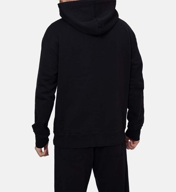 Drawstring Closure Hooded Sweatshirt Drawstring Closure Hooded Sweatshirt