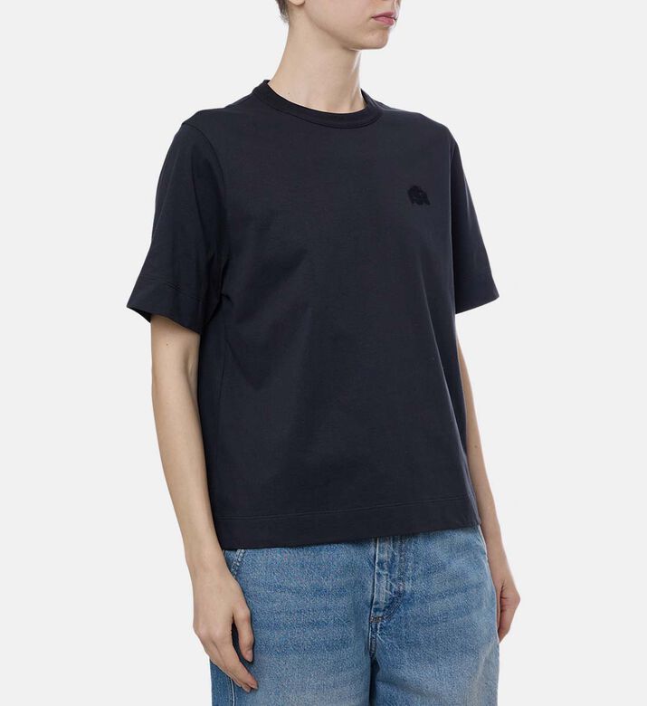 Eileen Cotton Round-neck T-shirt