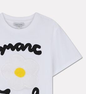 Marc Jacobs Ts Iconicaisy, White, 8y, Packshot View