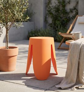 Leitmotiv Ravish Multi-purpose Stool, Orange, Packshot View