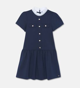 Tartine et Chocolat Dress, Navy, 8y, Packshot View