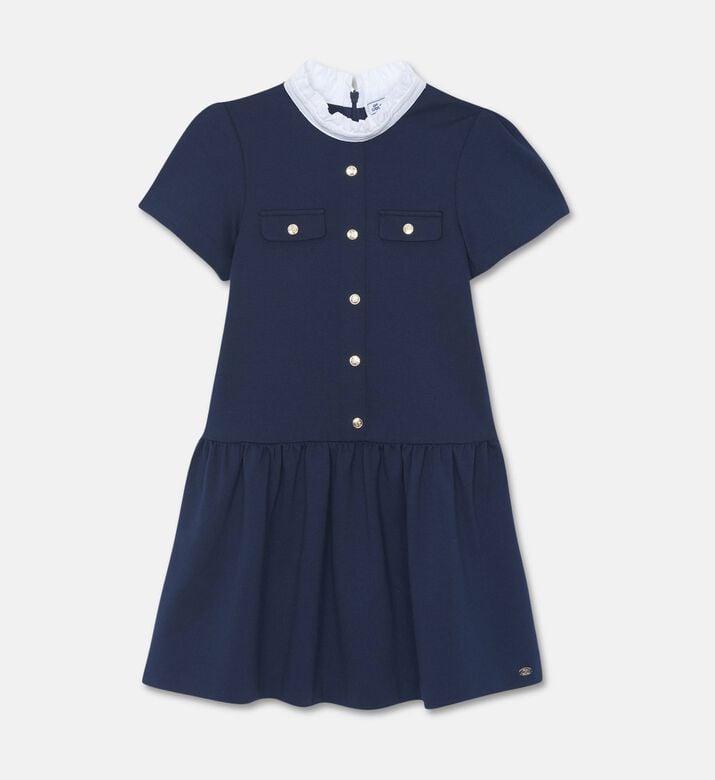 Tartine et Chocolat Dress, Navy, 8y, Packshot View
