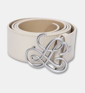 Luisa Spagnoli Belt Danville, Ivory, Packshot View