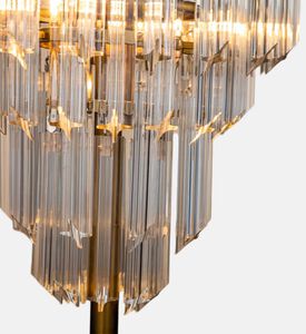 Baroque Ariana Crystals Table Lamp, Packshot View