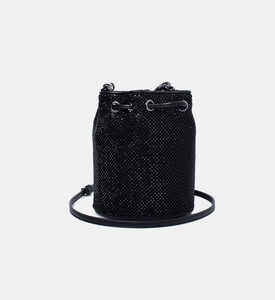 The Rhinestone Mini Bucket Bag