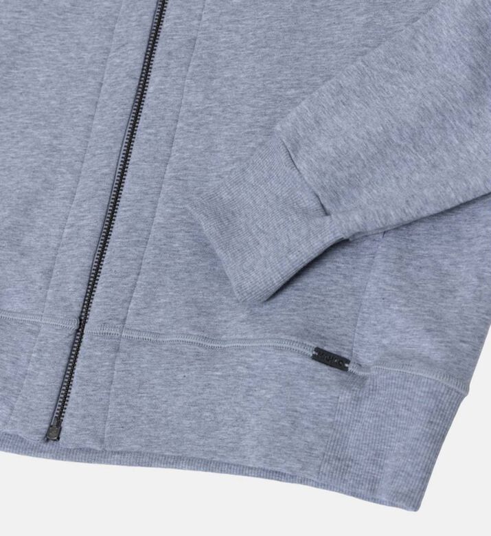 Leisure Cotton-blend Zip Jacket