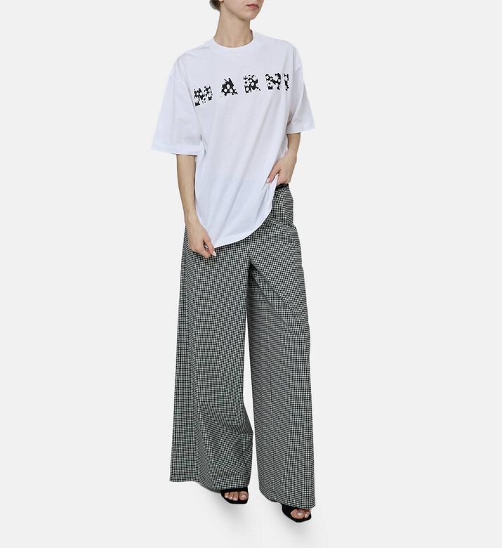 Elastic Waistband Palazzo Trousers Elastic Waistband Palazzo Trousers