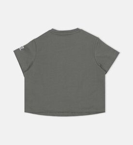 تيشيرت بياقة دائرية بطبعة أزهار