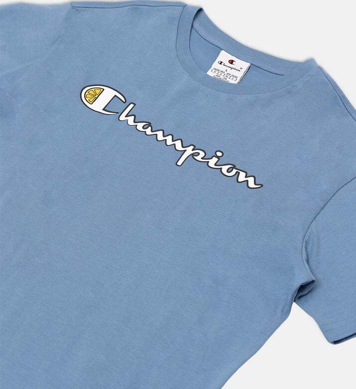 تيشيرت بياقة مستديرة بطبعة غرافيك