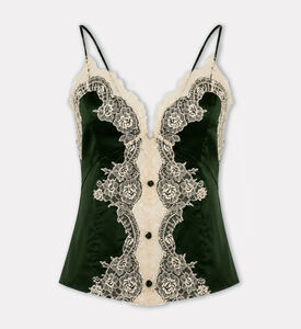 Alice + Olivia Julietta Lace Panel Camisole, Packshot View
