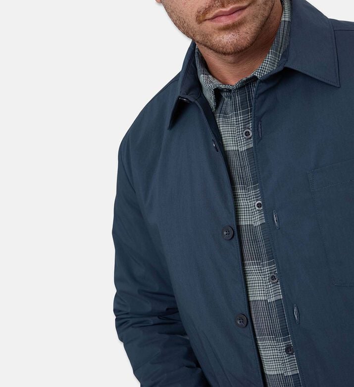 Vince Button Closure Regular-fit Shirt, Model View