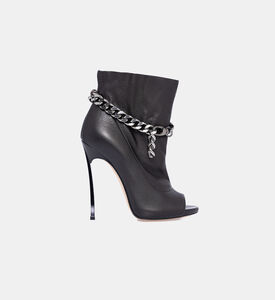 Chain-detail Ankle Boots