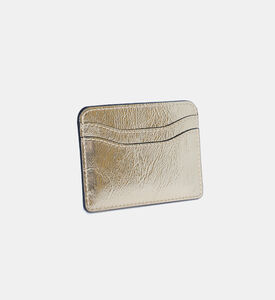 The Metallic Leather Card Case